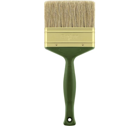 Кисть (плоская, натуральная светлая щетина) 100мм ВАРЯГ 31235 тов-149070