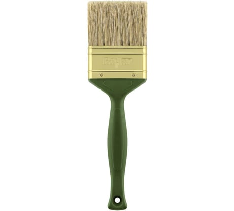 Кисть (плоская, натуральная светлая щетина) 70мм ВАРЯГ 31234 тов-148752