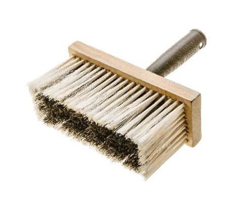 Кисть макловица 170 x 70 мм (пластиковая ручка, щетина - полипропилен) TOPEX Стандарт 19B117