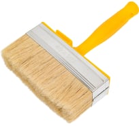 Кисть ракля 140 x 40 мм (пластиковая ручка, натуральная щетина) TOPEX Стандарт 20B968