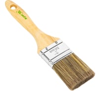 Кисть MTX плоская "Евро" 2", смешанная щетина, деревянная ручка 83079