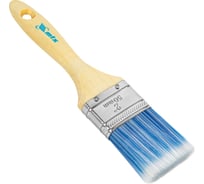 Кисть MTX плоская "Евро" 2", искусственная щетина, деревянная ручка 83071