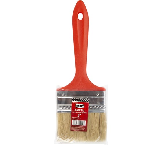 Плоская кисть №3/75 мм КЕДР 007-4230 23381