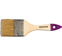 Плоская кисть KRAFOR №1.5, 38 мм 002-0015 49193