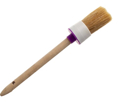 Круглая кисть KRAFOR №8, 35мм 001-0035 49226