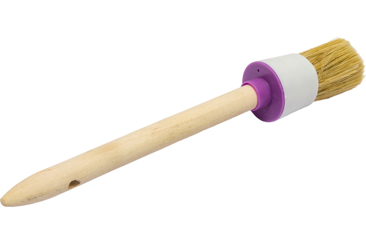 Круглая кисть KRAFOR №10, 40мм 001-0040 49227 - выгодная цена, отзывы ...