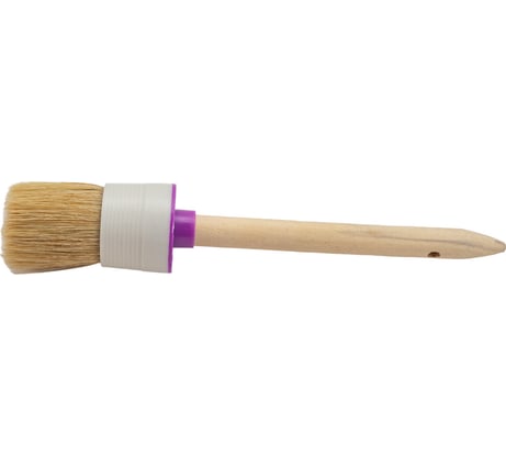 Круглая кисть KRAFOR №12, 45мм 001-0045 49228