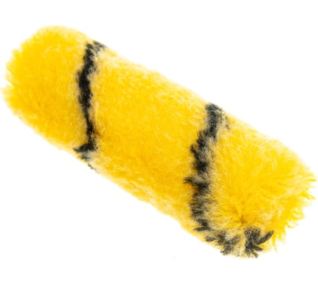 Ролик, полиакриловый сменный мини, диаметр 15/36 мм, ворс 10,5 мм, 100 мм КУРС Тигр 02718