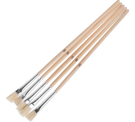 Филеночная кисть, 8 мм (5 шт /уп.) РемоКолор 01-8-808