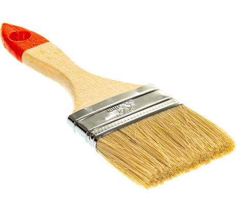Кисть 63 мм 2,5 дюйма натуральная щетина Вихрь СТАНДАРТ 73/3/4/4