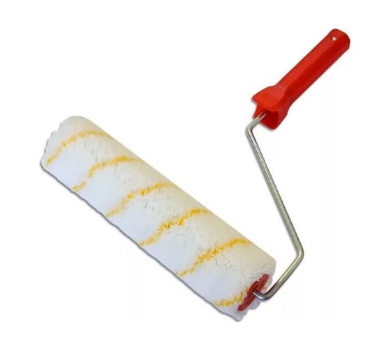 Валик TERMOFUSION с ручкой 240 мм D 40 мм, d 6 мм, ворс 12 мм SANTOOL 010232-250-140 1