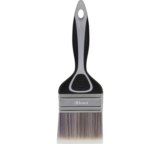 Кисть Rollingdog BT1000 80мм, прямой срез, полиэстер, серия Professional, 10349