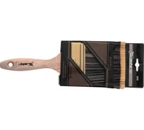 Плоская кисть Golden 4", искусственная щетина, деревянная ручка MATRIX 83228