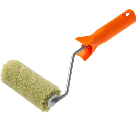 Валик Акор для фасада, ролик-миди 120 мм, полиакрил 12 мм, кронштейн 6 мм, Эксперт 805 30 120