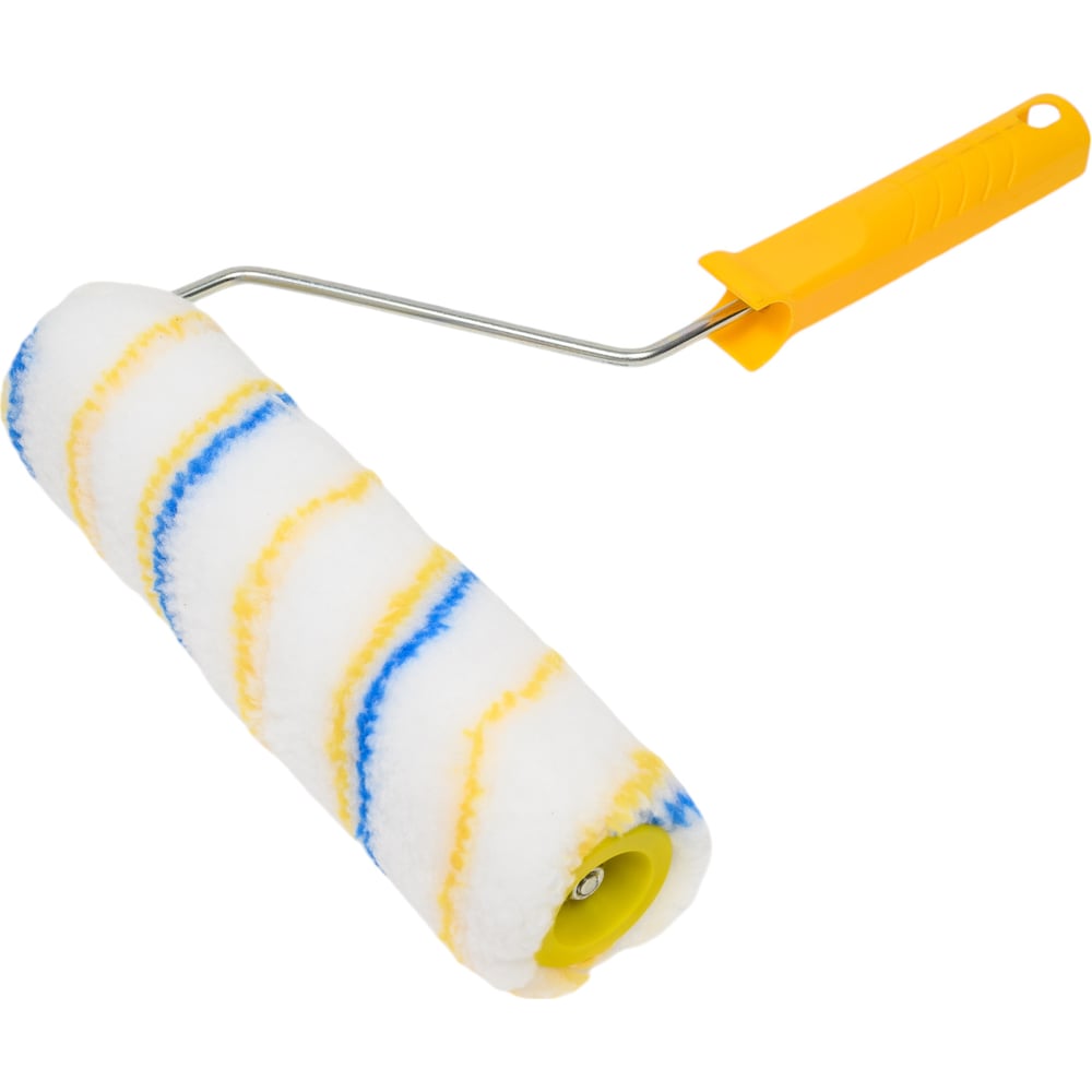 Валик с бюгелем Biber 32524 полиэстер (меховой), ворс 10 мм, d6, 230 мм ...