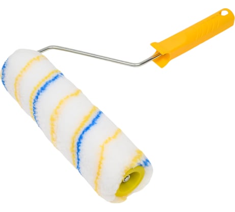 Валик с бюгелем Biber 32524 полиэстер (меховой), ворс 10 мм, d6, 230 мм (50) тов-213950