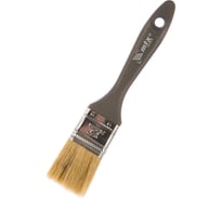 Плоская кисть "Евро" 1,5", натуральная щетина, пластмассовая ручка MTX 83062