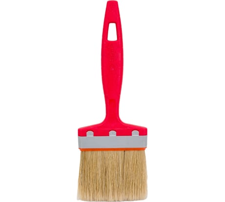 Плоская кисть для всех видов ЛКМ, пластмассовая ручка, 3"/75мм ЗУБР СТАНДАРТ УНИВЕРСАЛ 01015-075