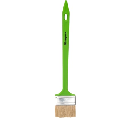 Радиаторная кисть, 75 мм натуральная щетина, пластиковая ручка СИБРТЕХ 83859