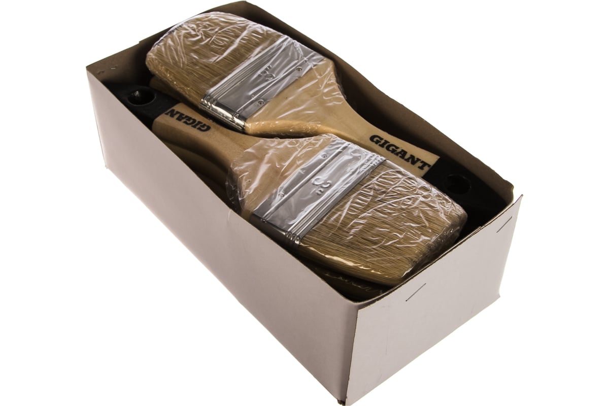 Плоская кисть, 75 мм, 10 шт. Gigant FB-75 - выгодная цена, отзывы ...