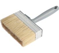 Кисть-макловица ТУНДРА натуральная щетина, пластиковая рукоятка, 40x140 мм 881581