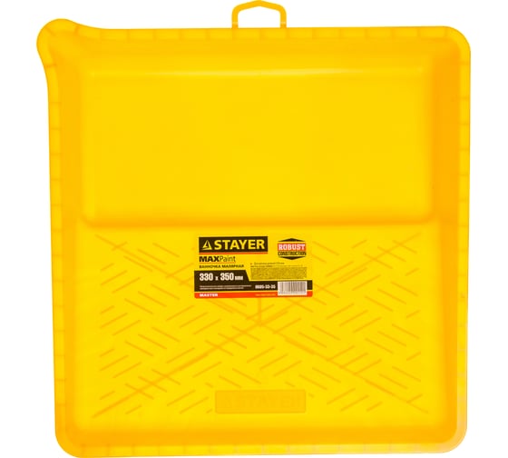 Малярная пластмассовая ванночка STAYER, 330х350мм 0605-33-35