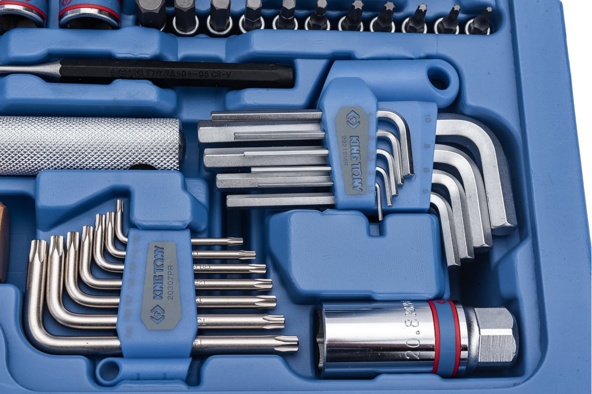 Универсальный набор инструментов KING TONY 128 предметов 7528MR01 ...