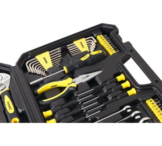 Набор инструментов WMS Tools 1/4'', 3/8", 128 предметов WMC-30128 WMC-30128(48133)