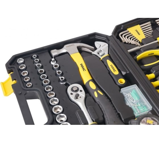 Набор инструментов WMS Tools 1/4'', 3/8", 128 предметов WMC-30128 WMC-30128(48133)