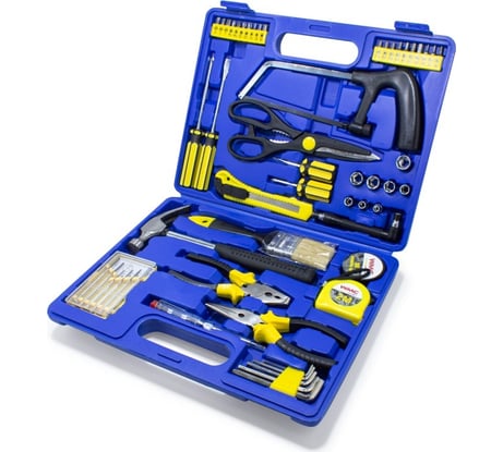 Набор инструмента WMC TOOLS с ножовкой 54 предмета WMC-2054(50476)