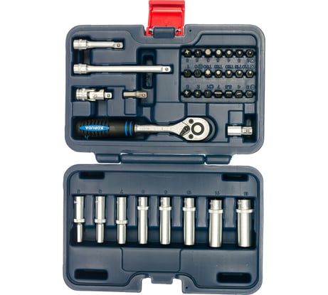 Набор торцевых головок 36 предметов KORUDA KR-2036