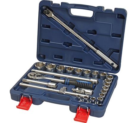 Набор торцевых головок 25 предметов KORUDA KR-4025