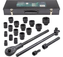 Набор ударных инструментов ROCKFORCE Profi 3/4", 21 предмет, в кейсе RF-6213-5MPB