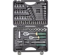 Набор инструмента ROCKFORCE 3/8", 1/4"DR 6-гранный, 82 предмета RF-4821-5DS