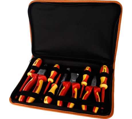 Набор электромонтажных инструментов Gigant 9 предметов VDE ELS9