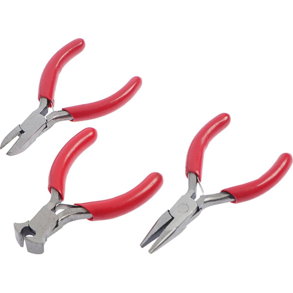 Набор инструментов ЛОМ бокорезы, длинногубцы, клещи, обрезиненные ...