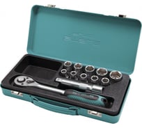 Набор торцевых головок, 1/2", головки 10 - 24 мм STELS 13577