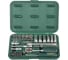 Набор торцевых головок Kraftool EXPERT QUALITAT SUPER LOCK 1/4, 42 предмета 27885-H42_z02 2
