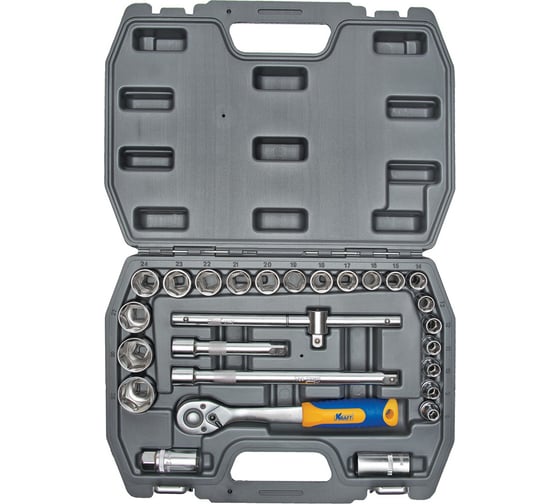 Набор инструмента 1/2 Dr 26 предметов KRAFT KT 700302