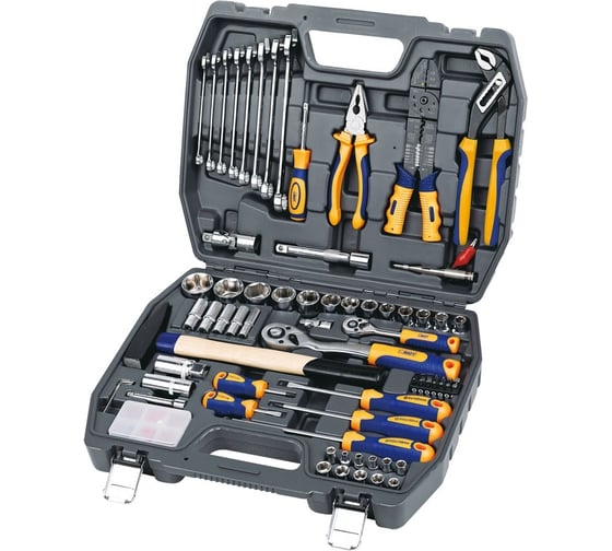 Набор инструмента 1/2 Dr и 1/4 Dr 99 предметов KRAFT KT 700307