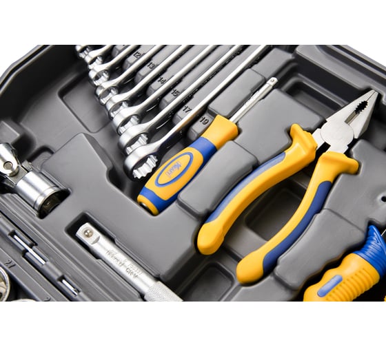 Набор инструмента 1/2 Dr и 1/4 Dr 99 предметов KRAFT KT 700307