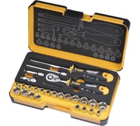 Набор головок с трещоткой и отверткой 1/4" Felo ERGONIC в кейсе, 27 шт 05782706
