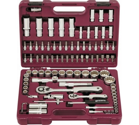 Универсальный набор инструмента THORVIK 1/4", 1/2"DR UTS0094MP