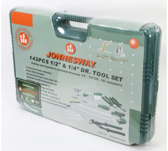 Универсальный набор инструмента 1/4, 1/2DR Jonnesway S04H524142S 46100