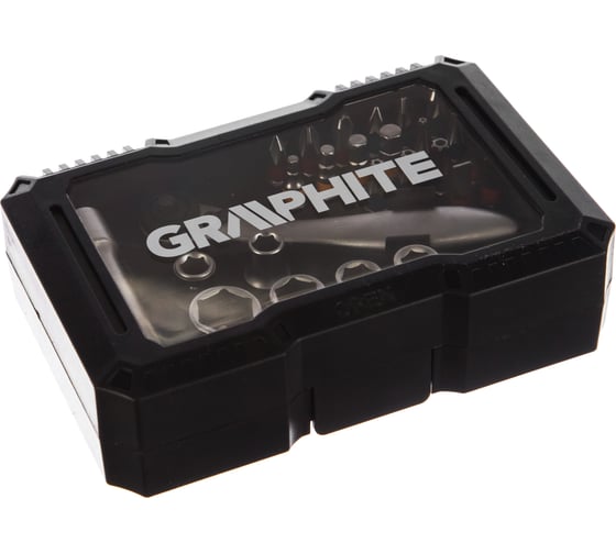 Набор бит и торцевых головок 26 шт. GRAPHITE 56H604