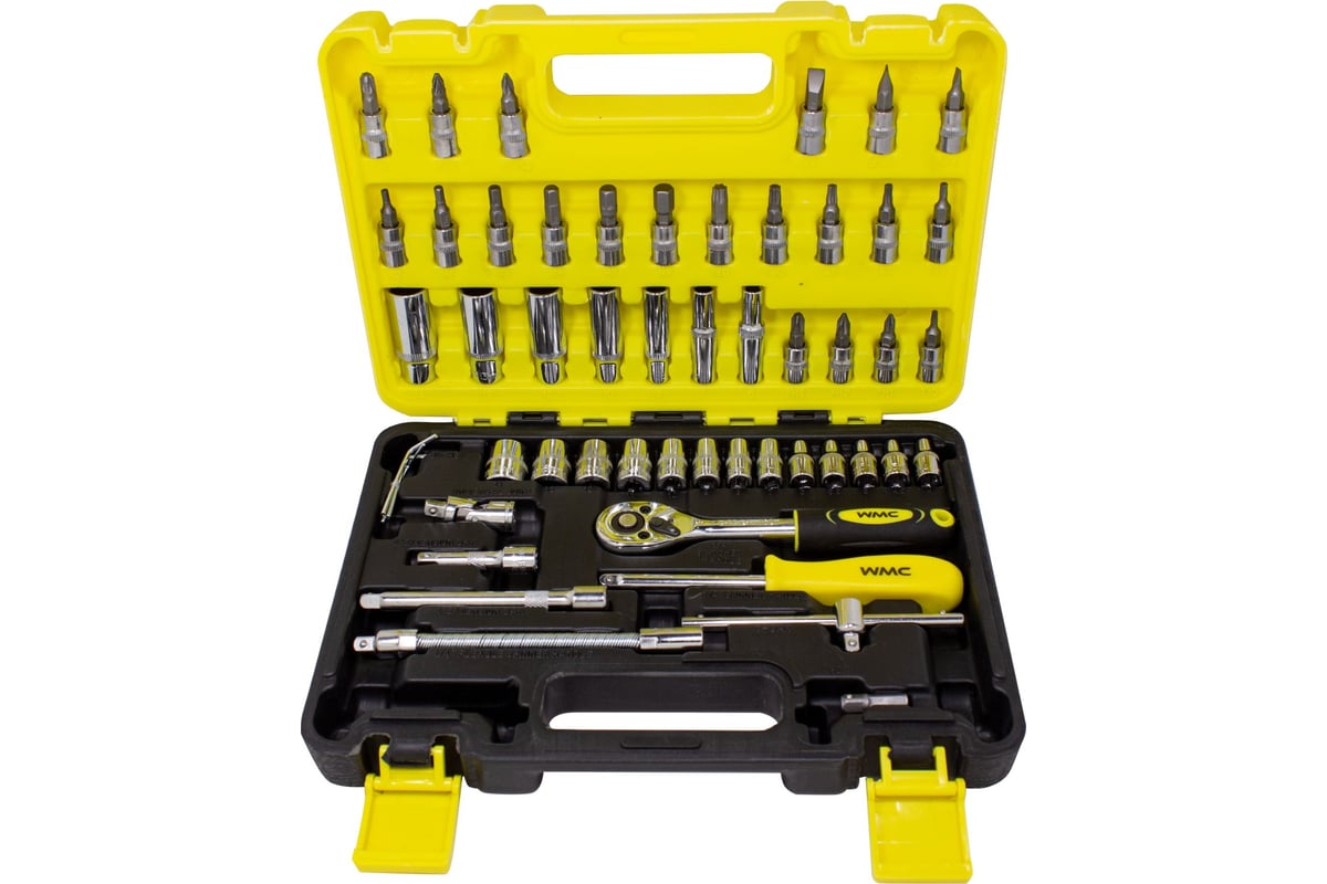 Набор инструмента WMC TOOLS 53 предмета WMC-2531-5EURO(51117)