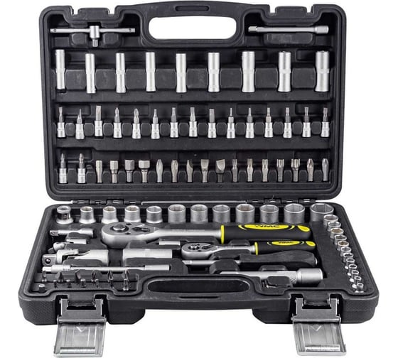 Набор инструмента WMC TOOLS 1/4", 1/2" 94 предметов WMC-4941-5EURO 1