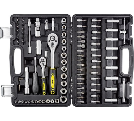 Набор инструмента WMC TOOLS 1/4", 1/2" 94 предметов WMC-4941-5EURO