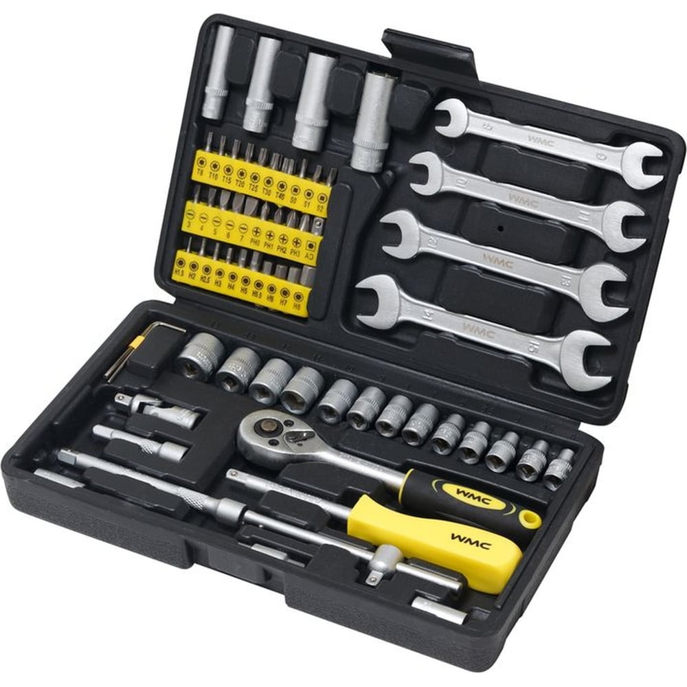 Набор инструмента WMC TOOLS 62 предмета WMC-2062(50310) - выгодная цена ...
