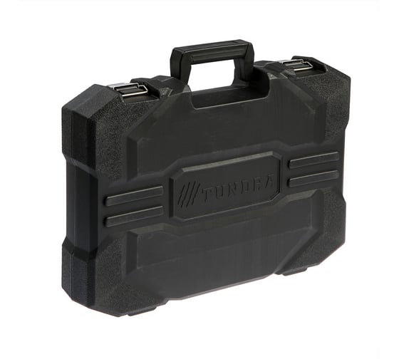 Автомобильный набор инструментов в кейсе ТУНДРА CrV, 1/2", 1/4", 3/8", 80 предметов 881827
